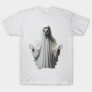 White spooky ghost T-Shirt